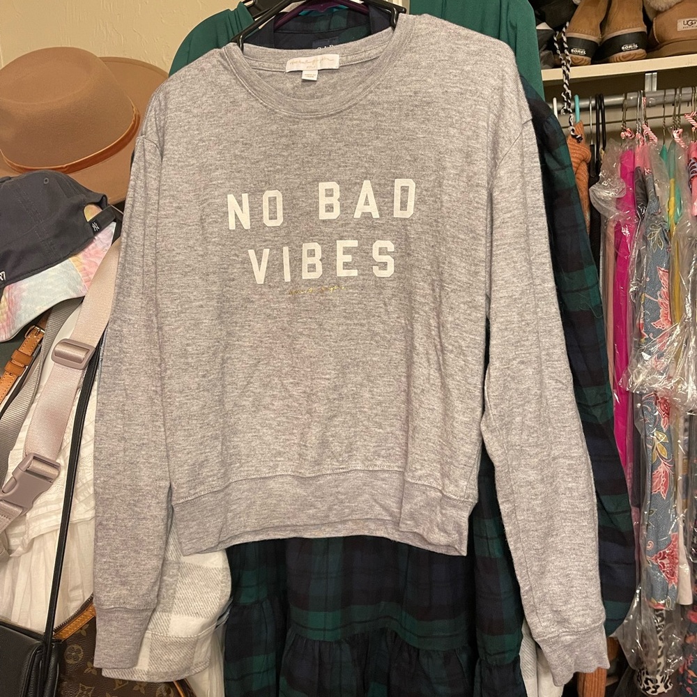 Spiritual Gangster ‘No Bad Vibes’ Sweatshirt